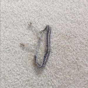 Beaded & bedazzled bracelet